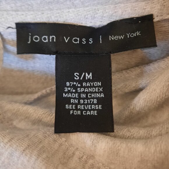 Grey Joan Vass Hooded Poncho - Picture 4 of 7